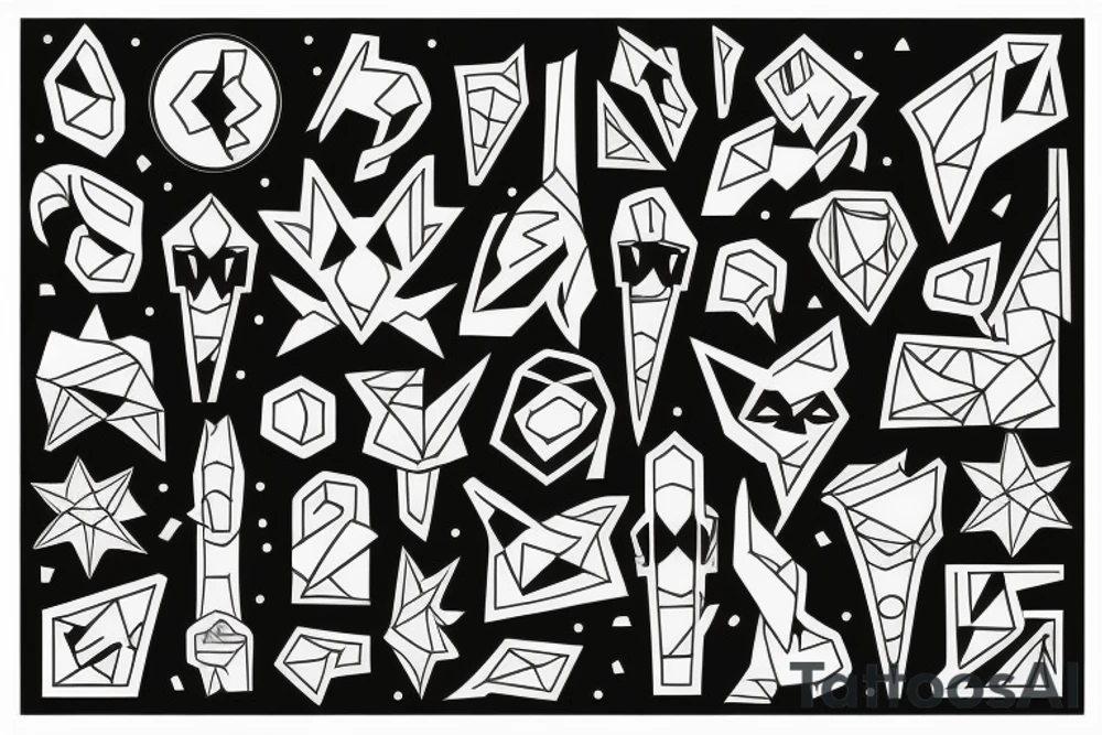 Figures tattoo idea