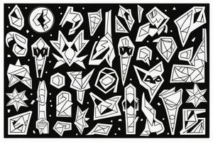 Figures tattoo idea