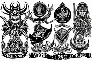 hand viking tattoo tattoo idea