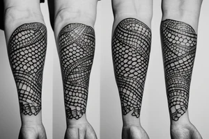 small cute tattoo with fishes tattoo idea