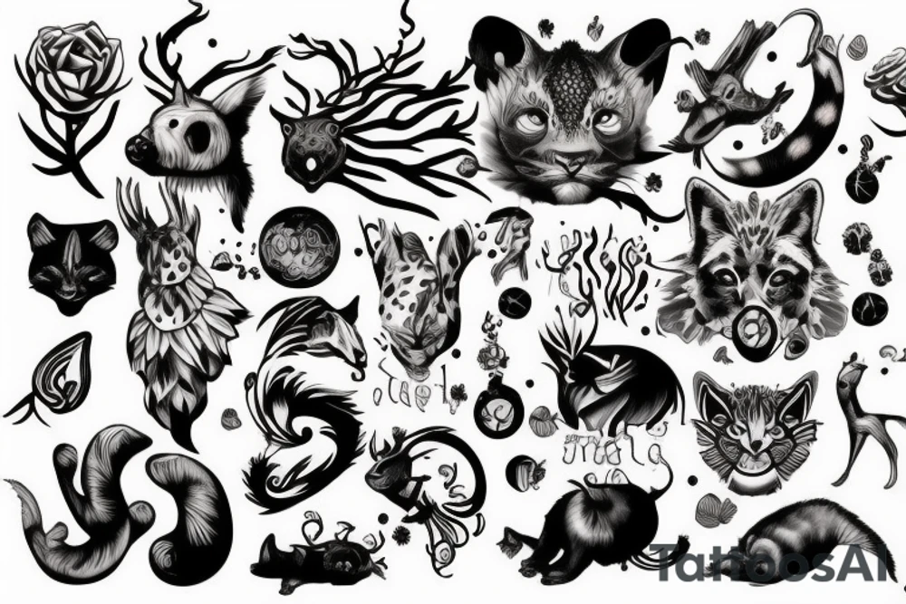 Animal tattoo idea