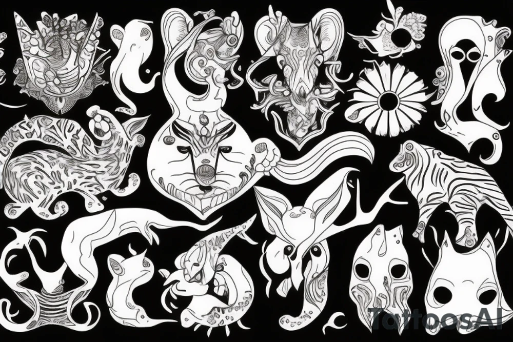 Animal tattoo idea