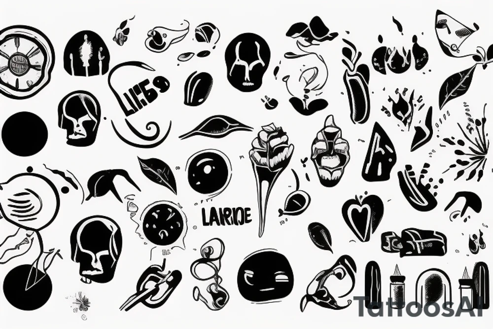 life is hard tattoo idea