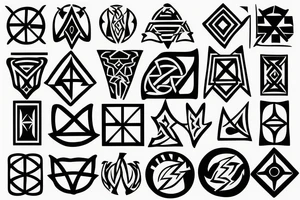 trident tattoo idea