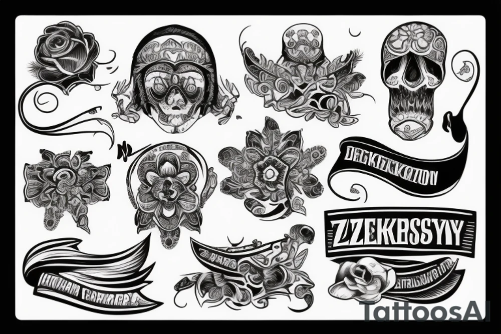 Zelenskiy tattoo idea