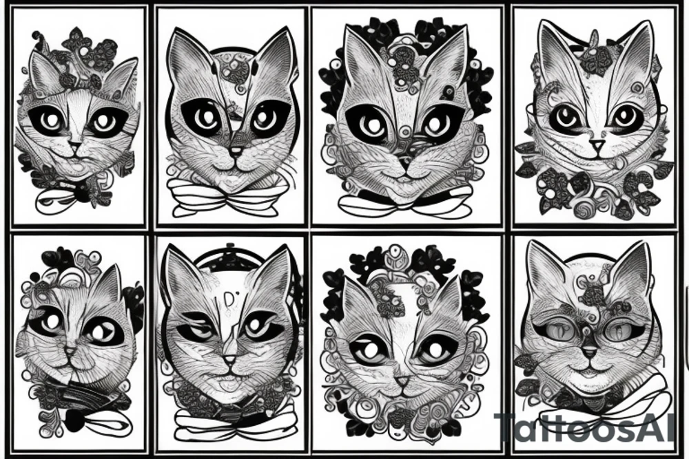 bald cat tattoo idea