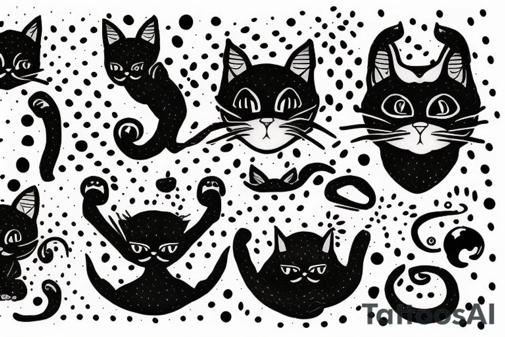bald cat tattoo idea