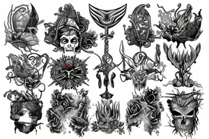 trident tattoo idea