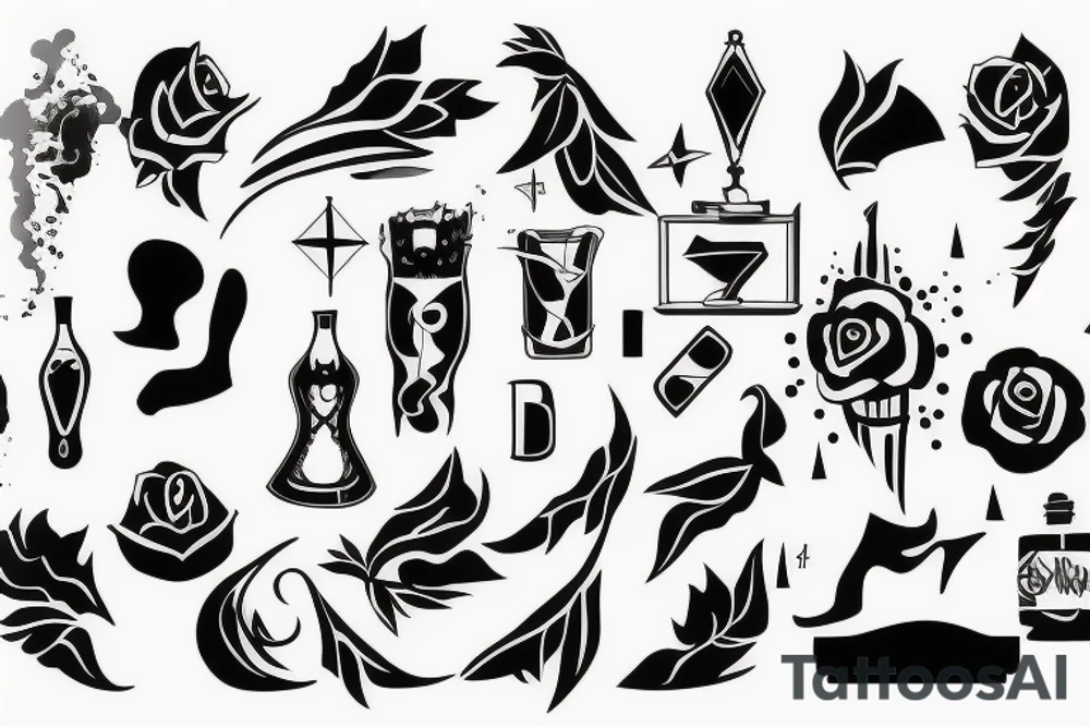 modern society tattoo idea
