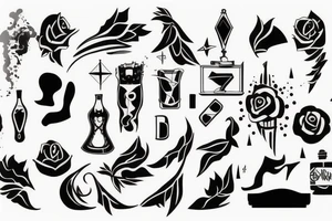 modern society tattoo idea