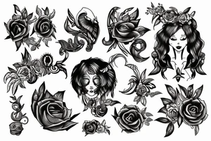 Myrtle tattoo idea