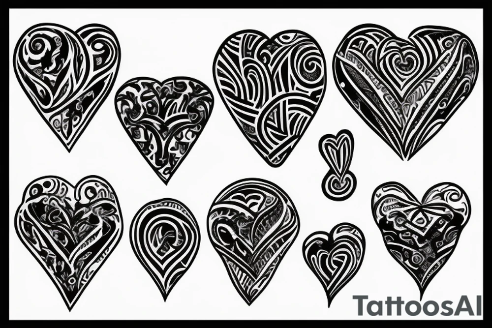 heart tattoo idea