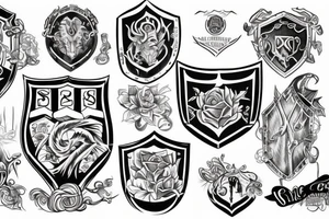 Shield tattoo idea