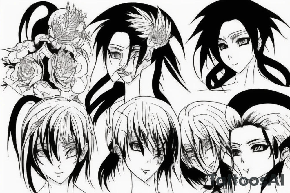 Anime tattoo idea