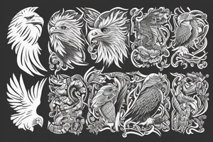 Eagle tattoo idea