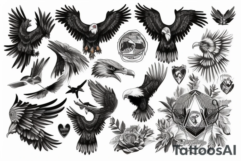Eagle tattoo idea