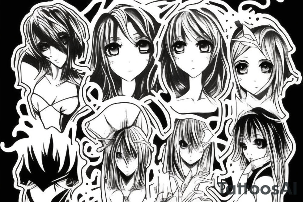 Anime tattoo idea