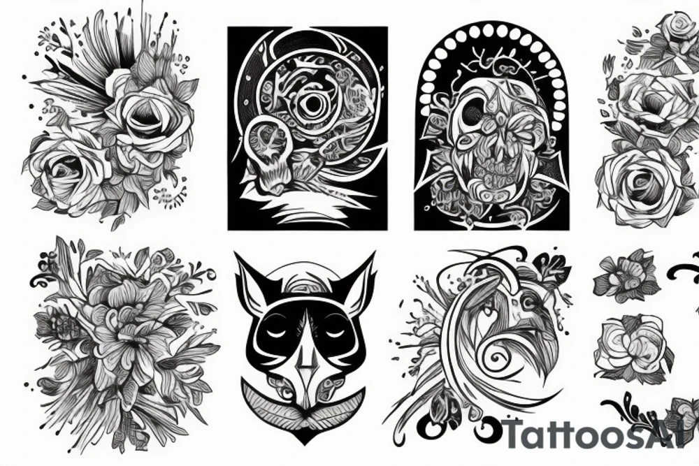 Феникс tattoo idea