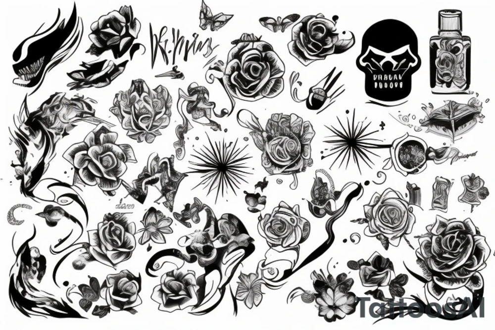 Феникс tattoo idea