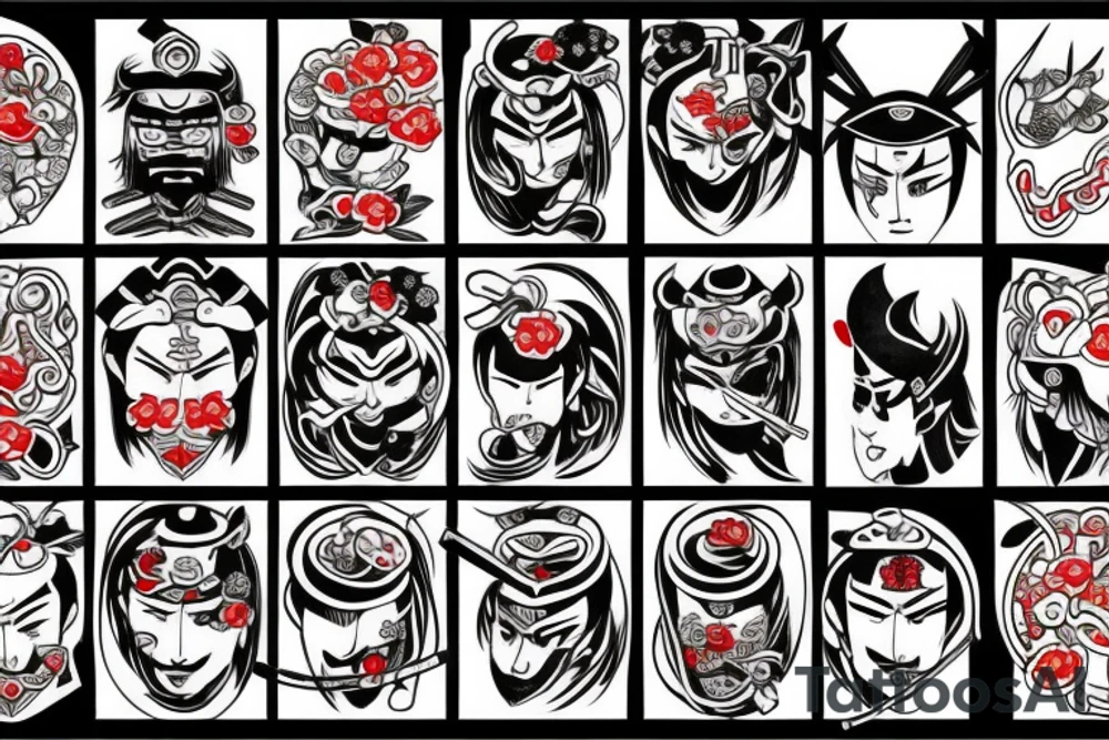 samurai tattoo idea