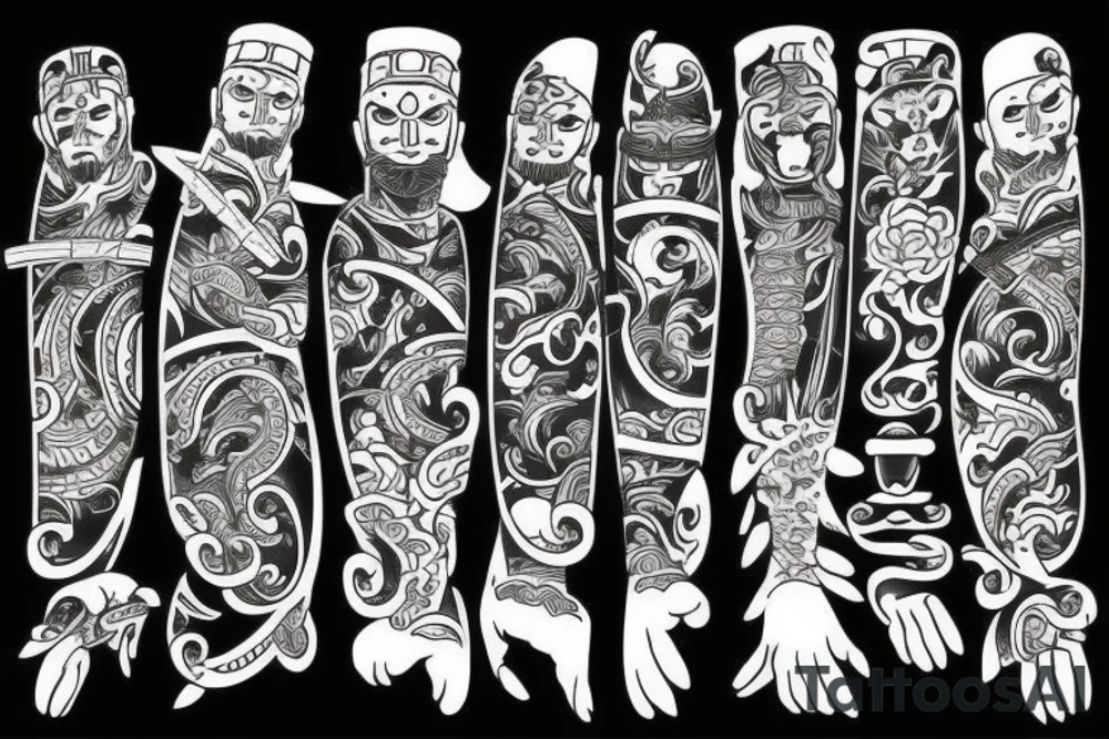samurai tattoo idea