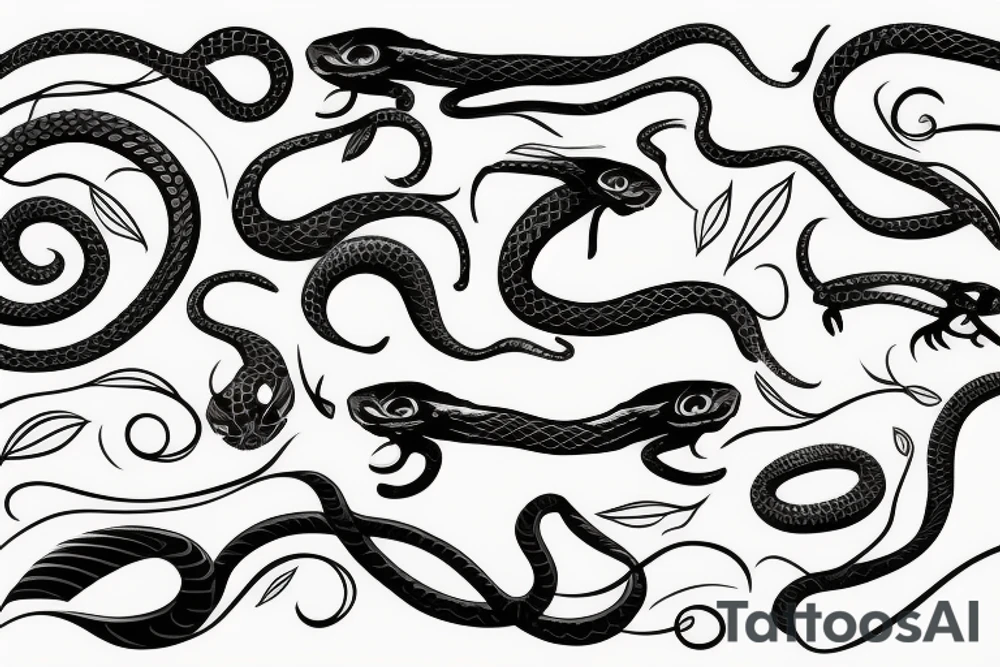 Snake tattoo idea