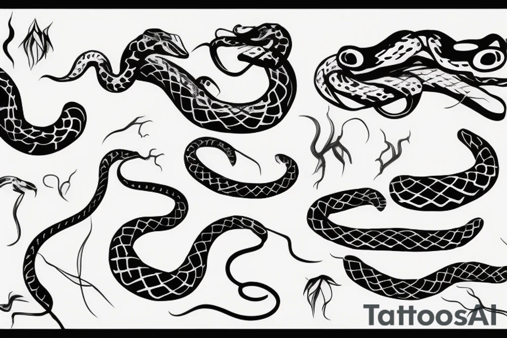 Snake tattoo idea