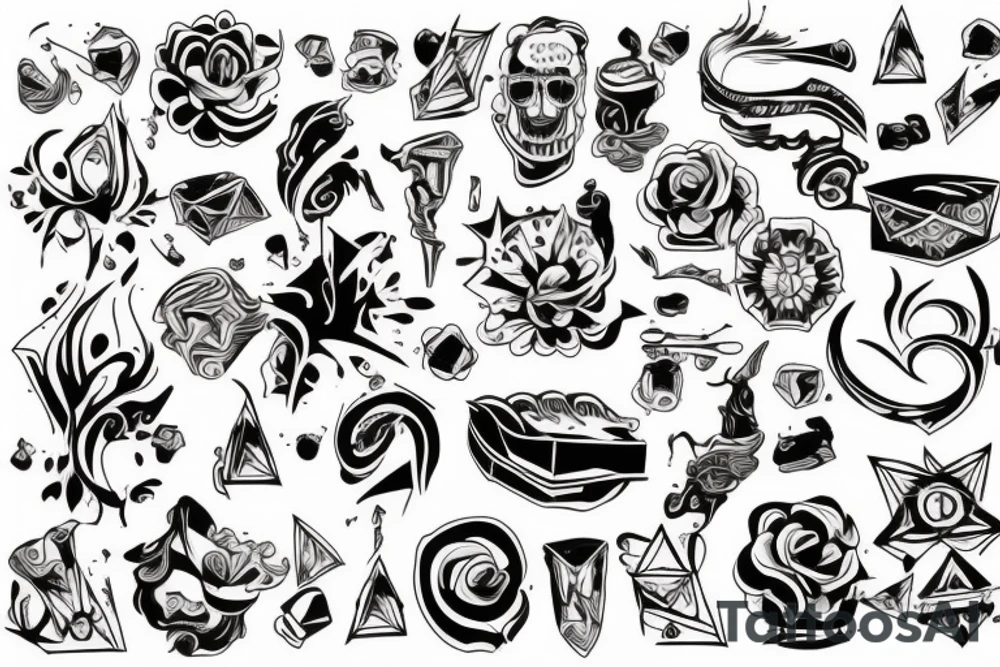 Сущность нашей жизни tattoo idea