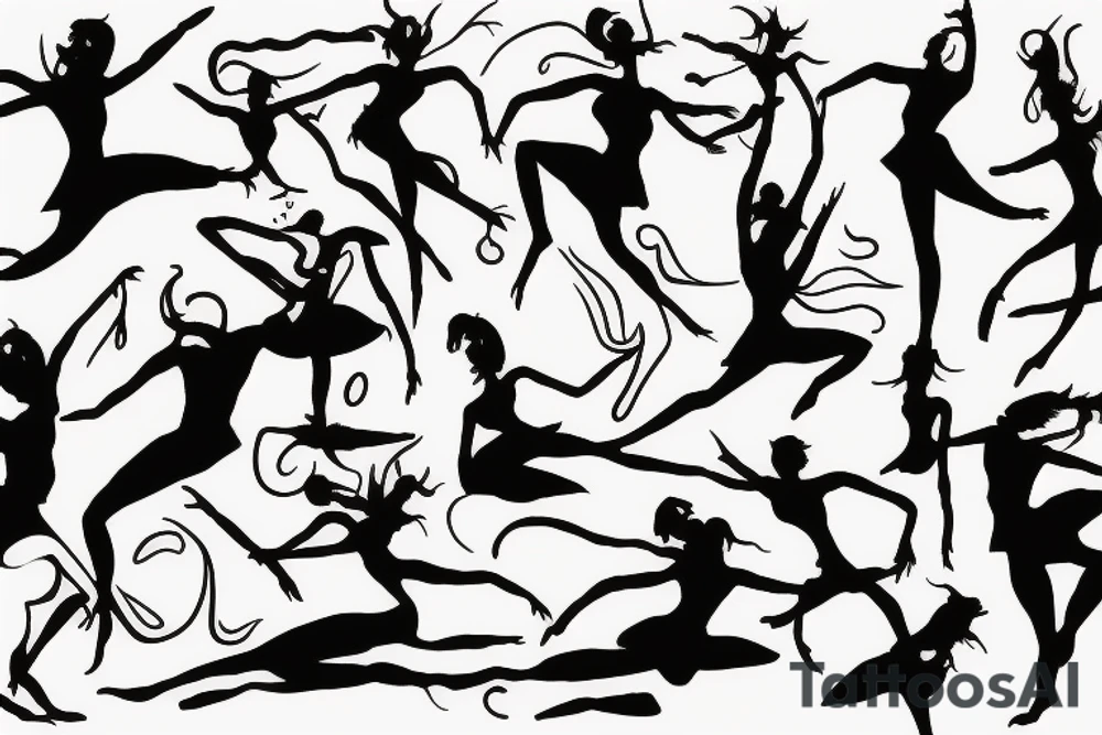 A dancer tattoo idea
