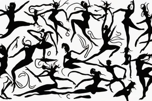 A dancer tattoo idea