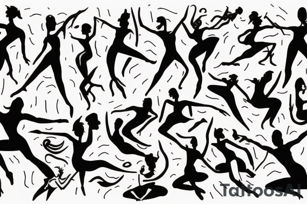 A dancer tattoo idea
