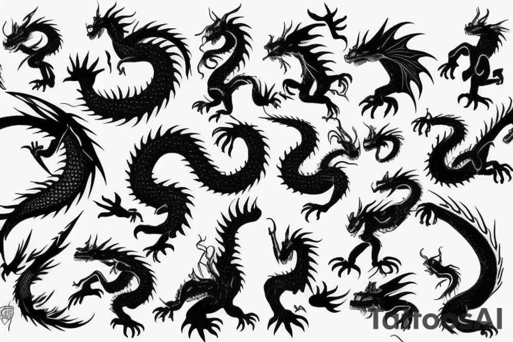 Full back dragon tattoo tattoo idea
