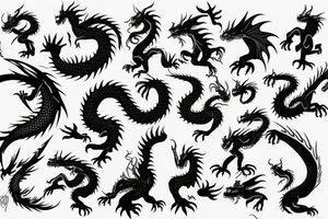 Full back dragon tattoo tattoo idea