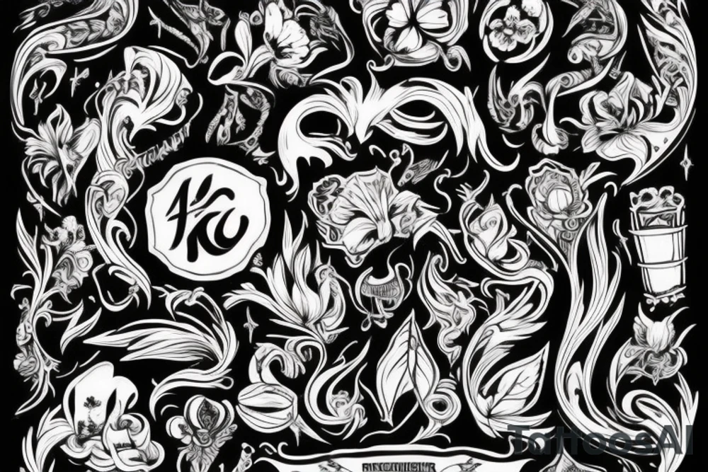 красивая античная фреска для правой руки tattoo idea