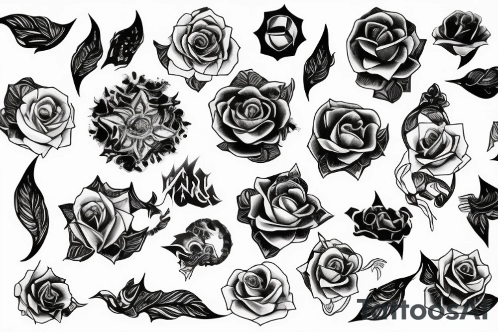 Lighting tattoo idea