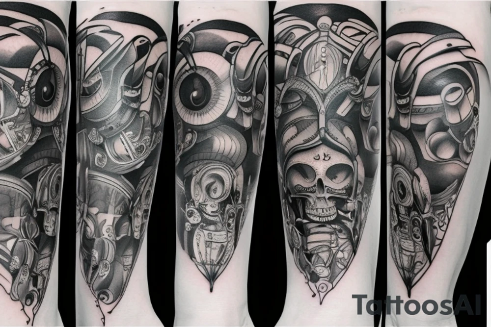arm not leg tattoo idea