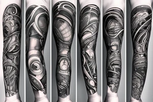 arm not leg tattoo idea