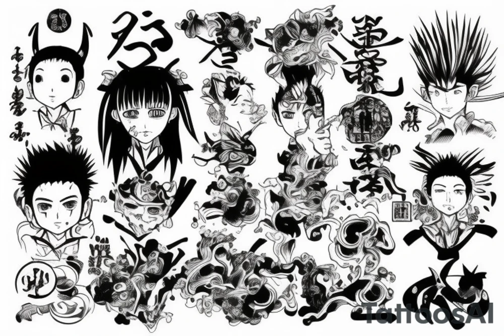 Geney Redan number 4 tattoo idea