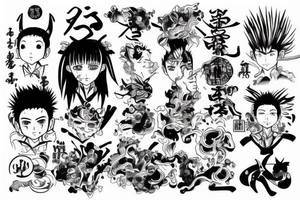 Geney Redan number 4 tattoo idea