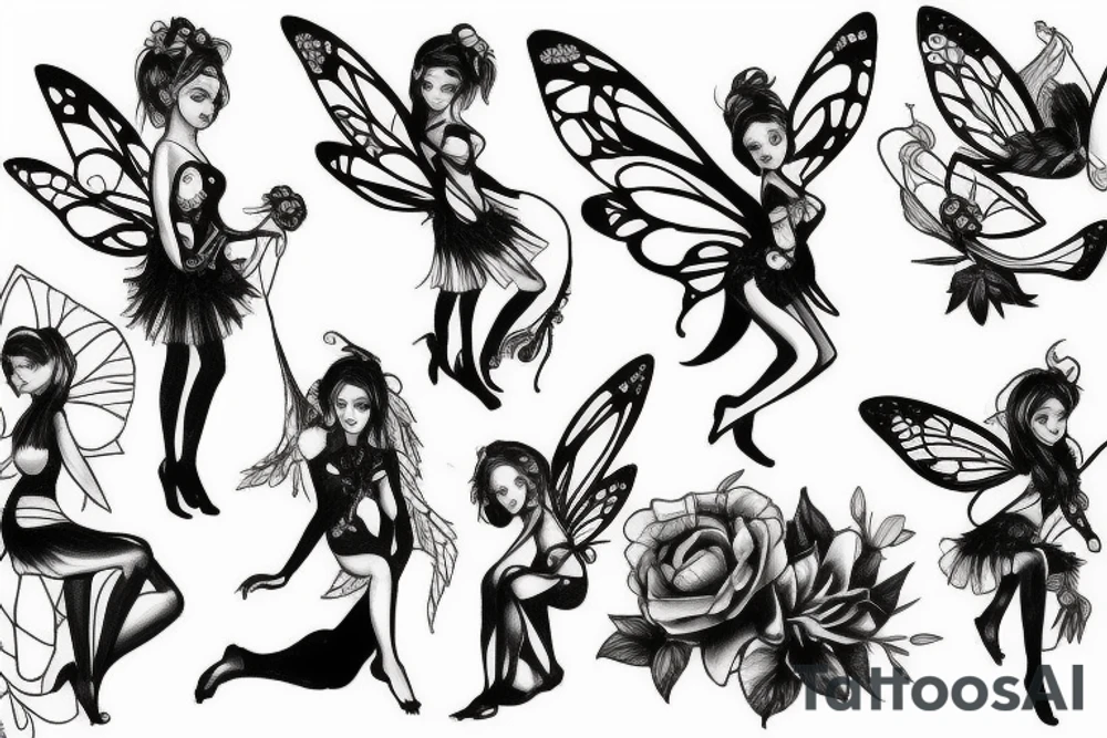 fairy tattoo idea