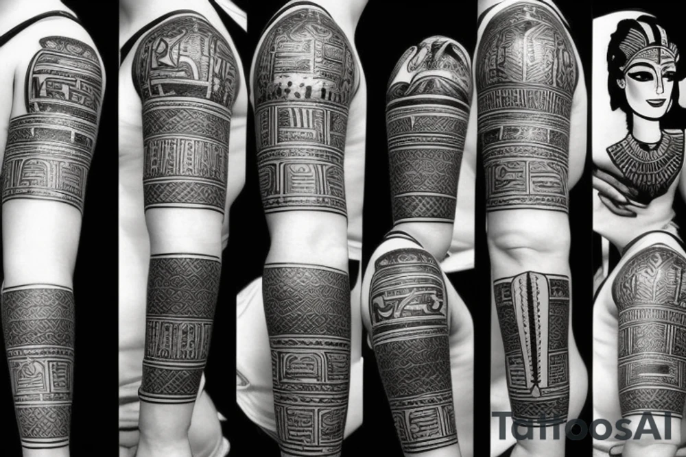 Egypt tattoo idea
