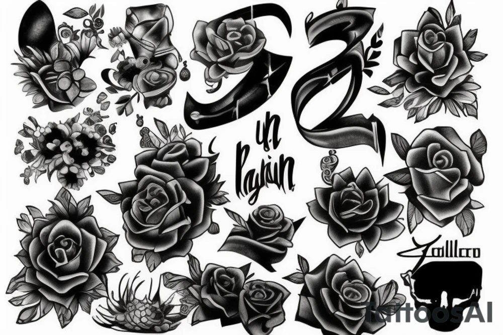 Name tattoo tattoo idea