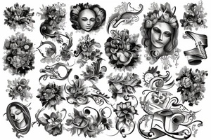 italian fresco tattoo idea