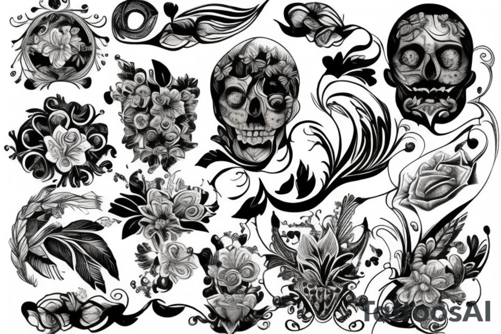 italian fresco tattoo idea