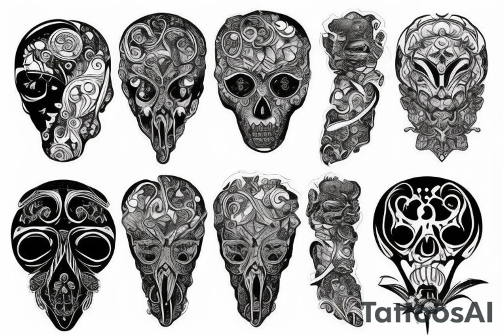 итальянская фреска tattoo idea
