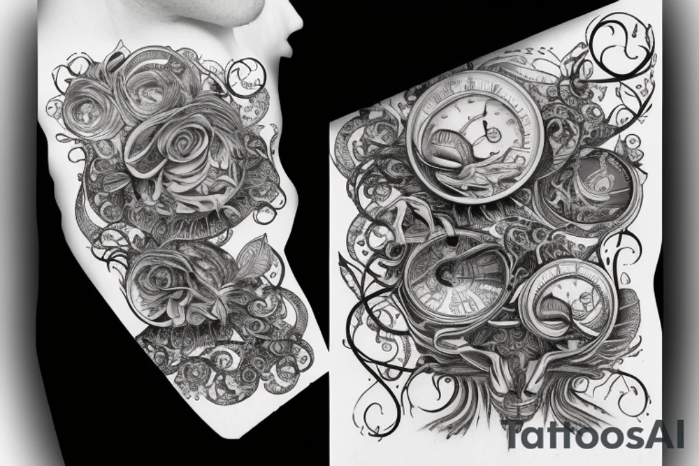 итальянская фреска tattoo idea