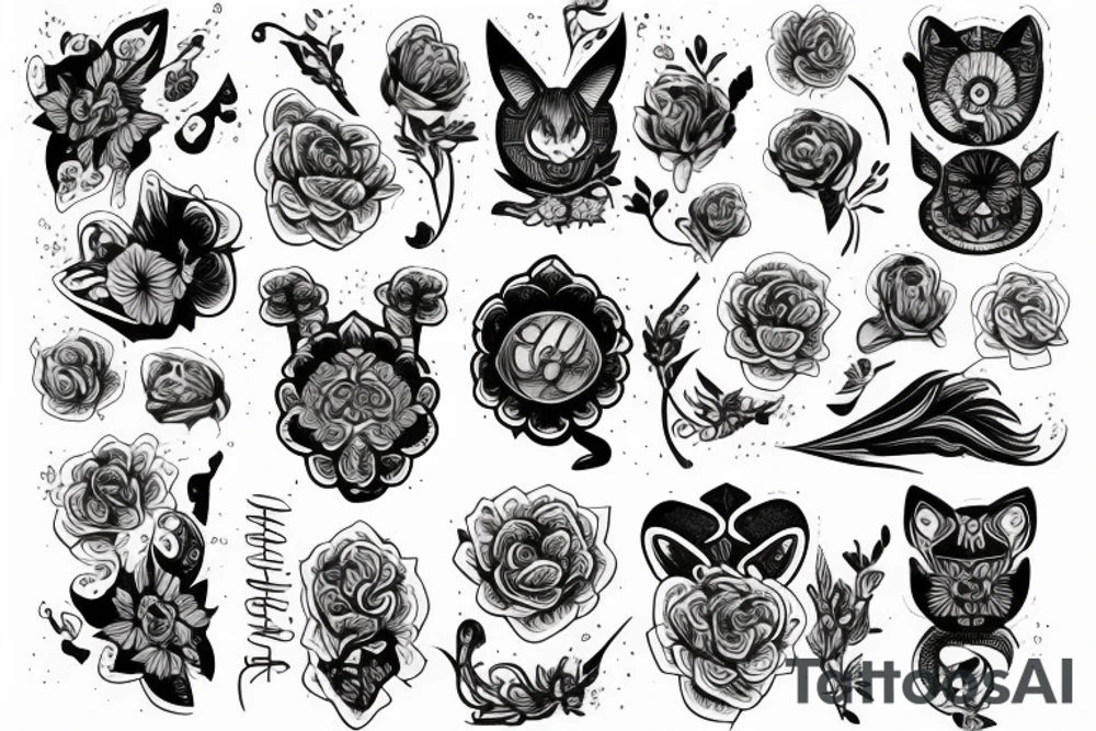 космическая геометрия tattoo idea
