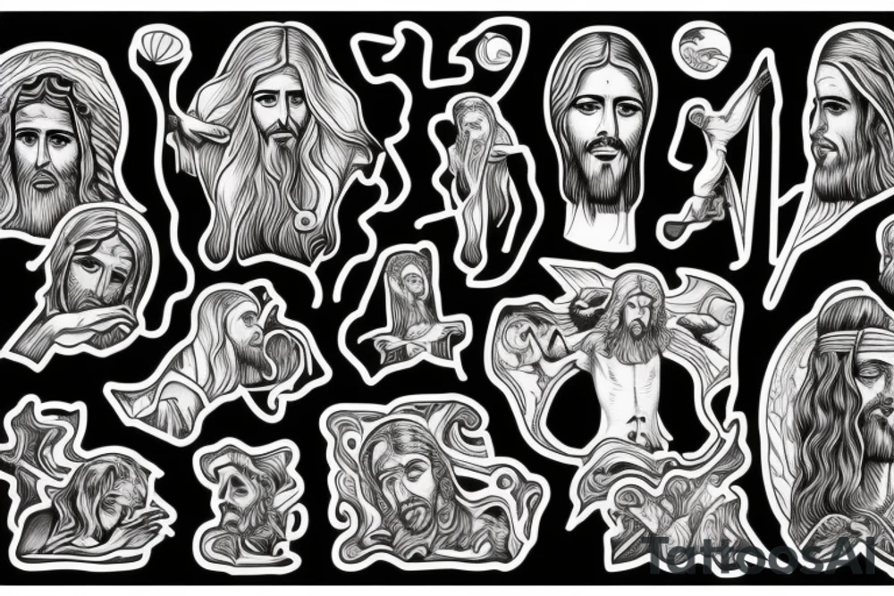 Jesus tattoo idea