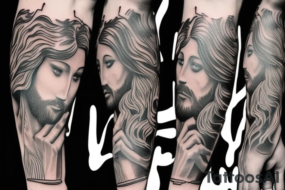 Jesus tattoo idea