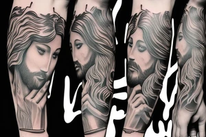 Jesus tattoo idea